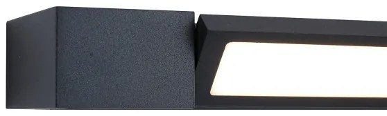 Brilagi-LED Aplica LED pentru oglindă de baie AQUA LINE, 36W, 230V, 120 cm, IP44, negru