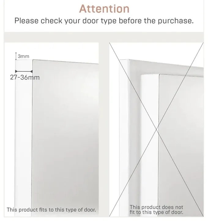 Cuier de ușă negru-natural din metal 1,5 cm Tower – YAMAZAKI