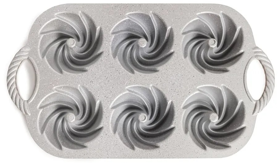 Formă de copt pentru mini-prăjiturele Bundt din aluminiu Dahlia – Bonami Selection