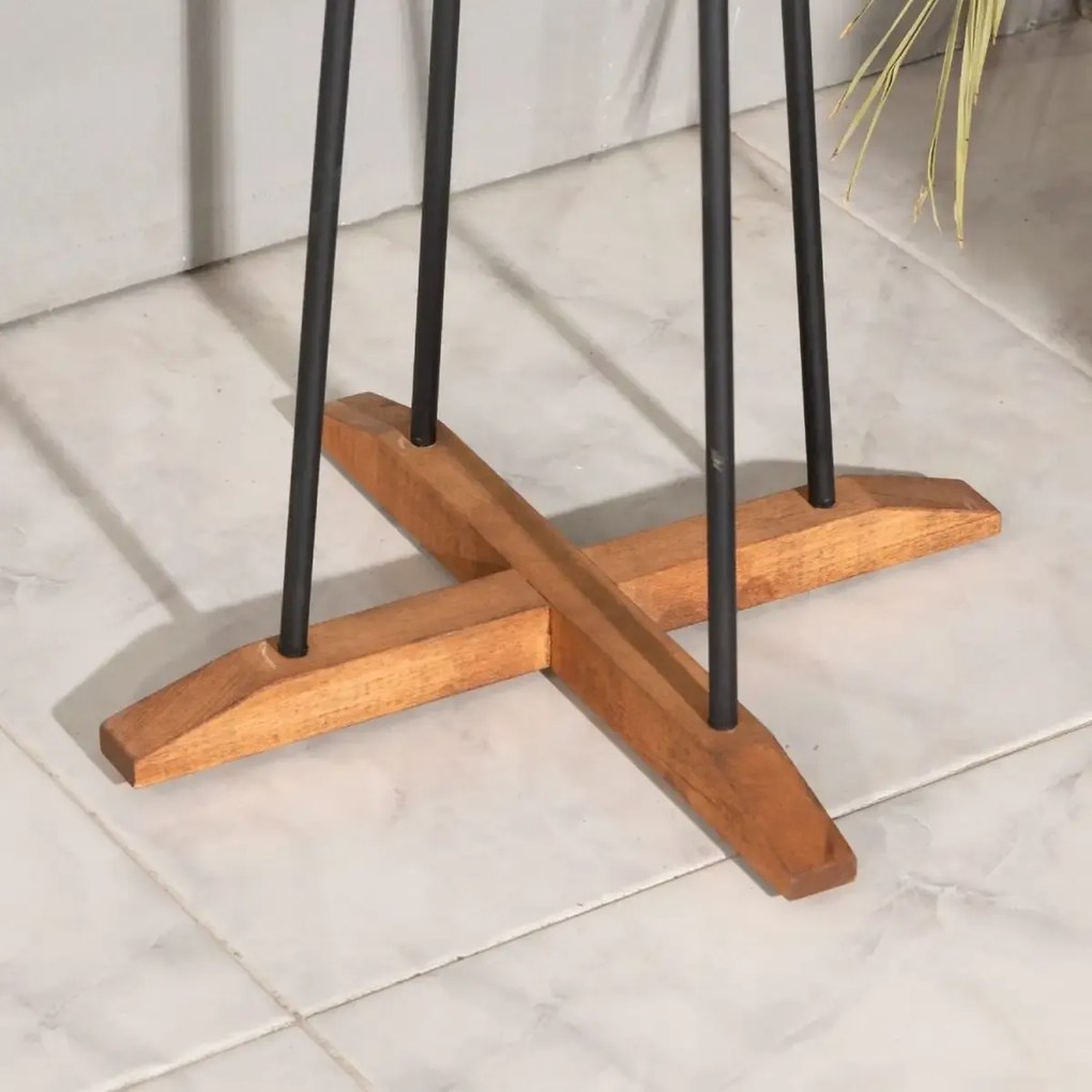 Cuier tip pom lemn metal 160 cm Three Homs