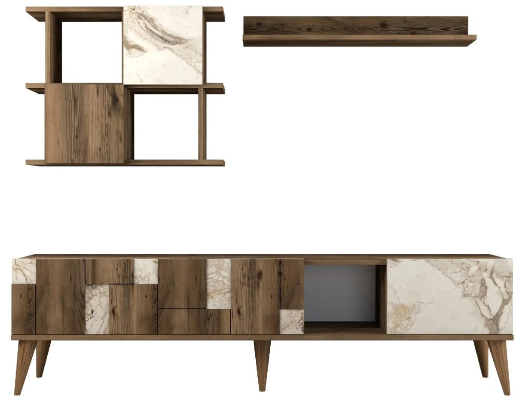 Mobilier living Madre (Alb + Nuc). 1088666