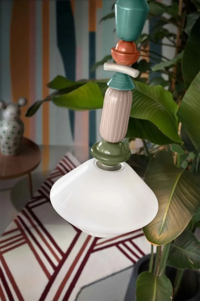 Pendul ceramic design italian realizat manual LARIAT H-87cm