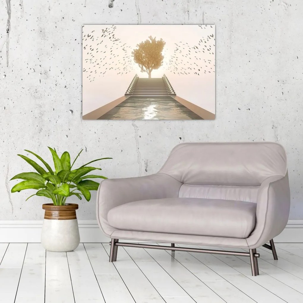 Tablou - Pod spre necunoscut (70x50 cm)