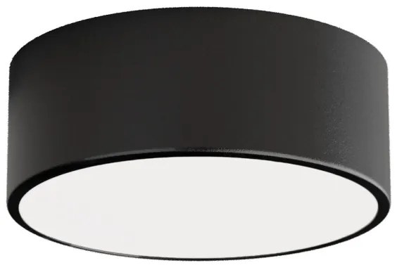 Plafonieră de exterior cu senzor CLEO 1xE27/40W/230V d. 20 cm neagră