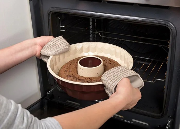 Forma bundt (guguluf) 27 cm cu invelis ceramic antiaderent Terrestrial NAVA NV 103 056
