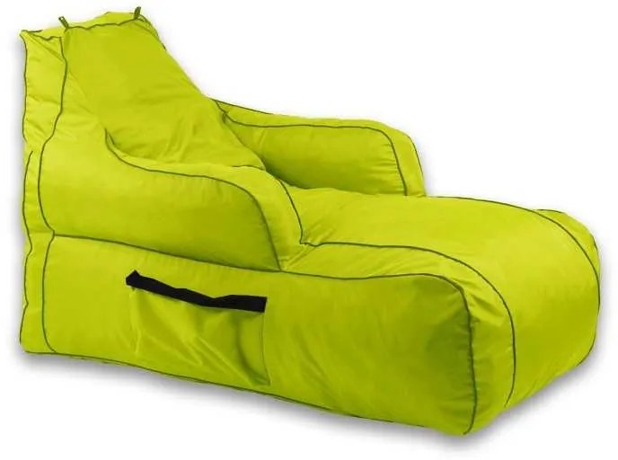 Fotoliu Player, Material impermeabil - Verde neon