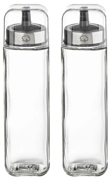 Luigi Ferrero Rome FR-7904R, 270 ml, 5 bucăți, Sticlă, Oțel inoxidabil, Transparent/inox