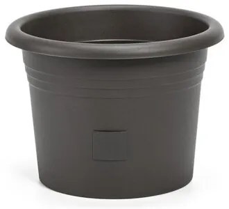 Plastia Ghiveci cu auto-irigare Narza diametru 50cm, antracit, diam. 50 cm