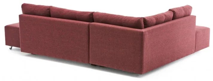 Canapea Tip Coltar Manama Corner Sofa Bed Left - Claret Red