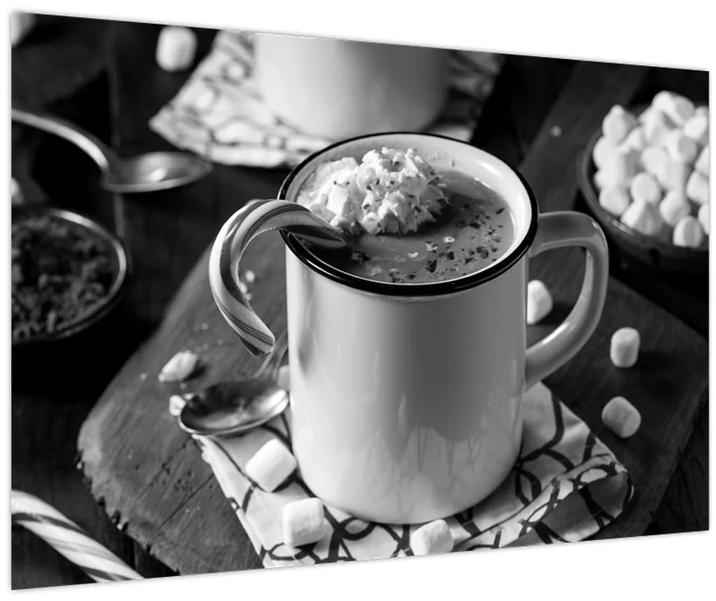 Tablou - Ciocolată caldă de Crăciun (90x60 cm)