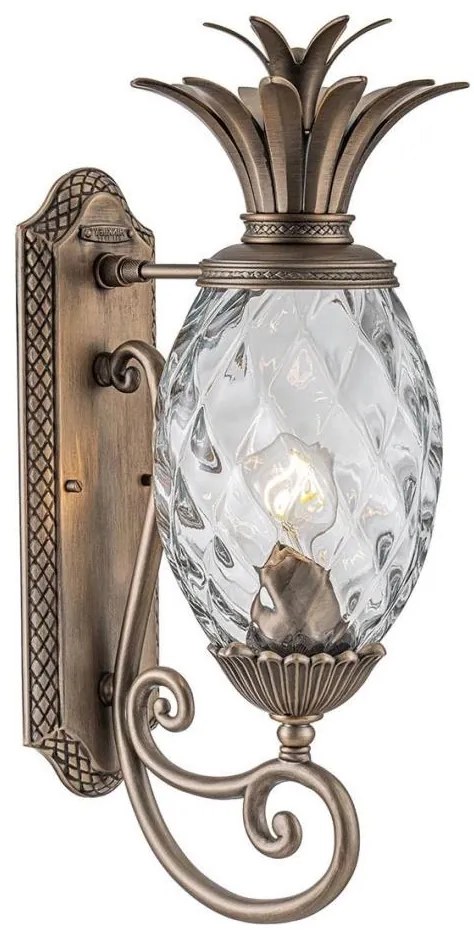 Aplică Hinkley HK-PLANTATION-M-BU PLANTATION 1xE27/40W/230V bronz