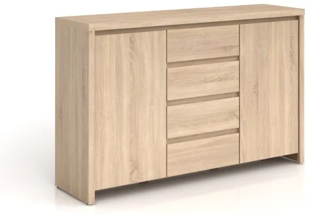 Comodă Kaspian KOM2D4S (Stejar sonoma). 798004