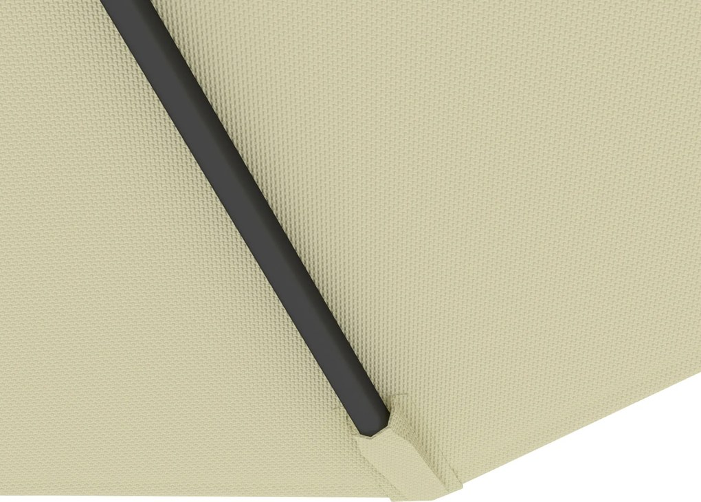 Outsunny Umbrela pentru Gradina Brat Deluxe Inclinabila cu Manivela, Φ3m | Aosom Romania