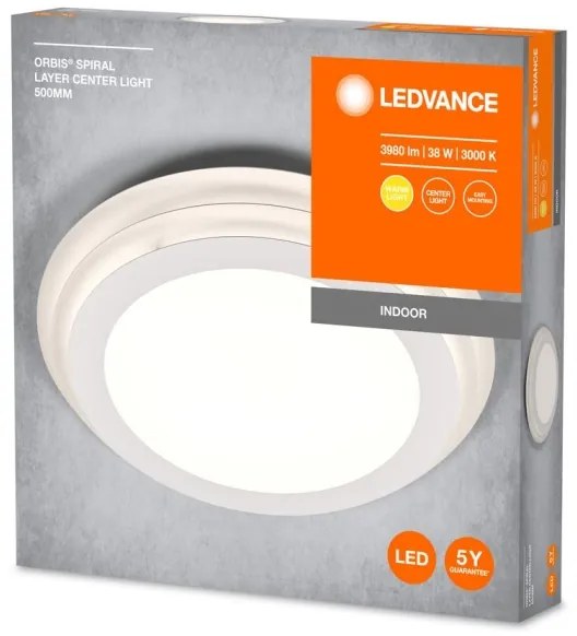 Plafonieră LED Ledvance ORBIS SPIRAL LED/38W/230V