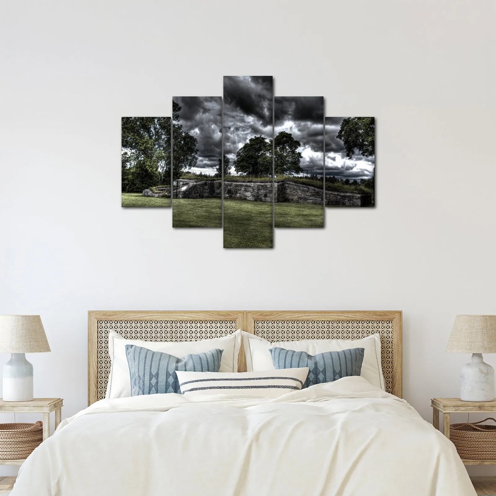 Tablou cu cerul întunecat (150x105 cm)