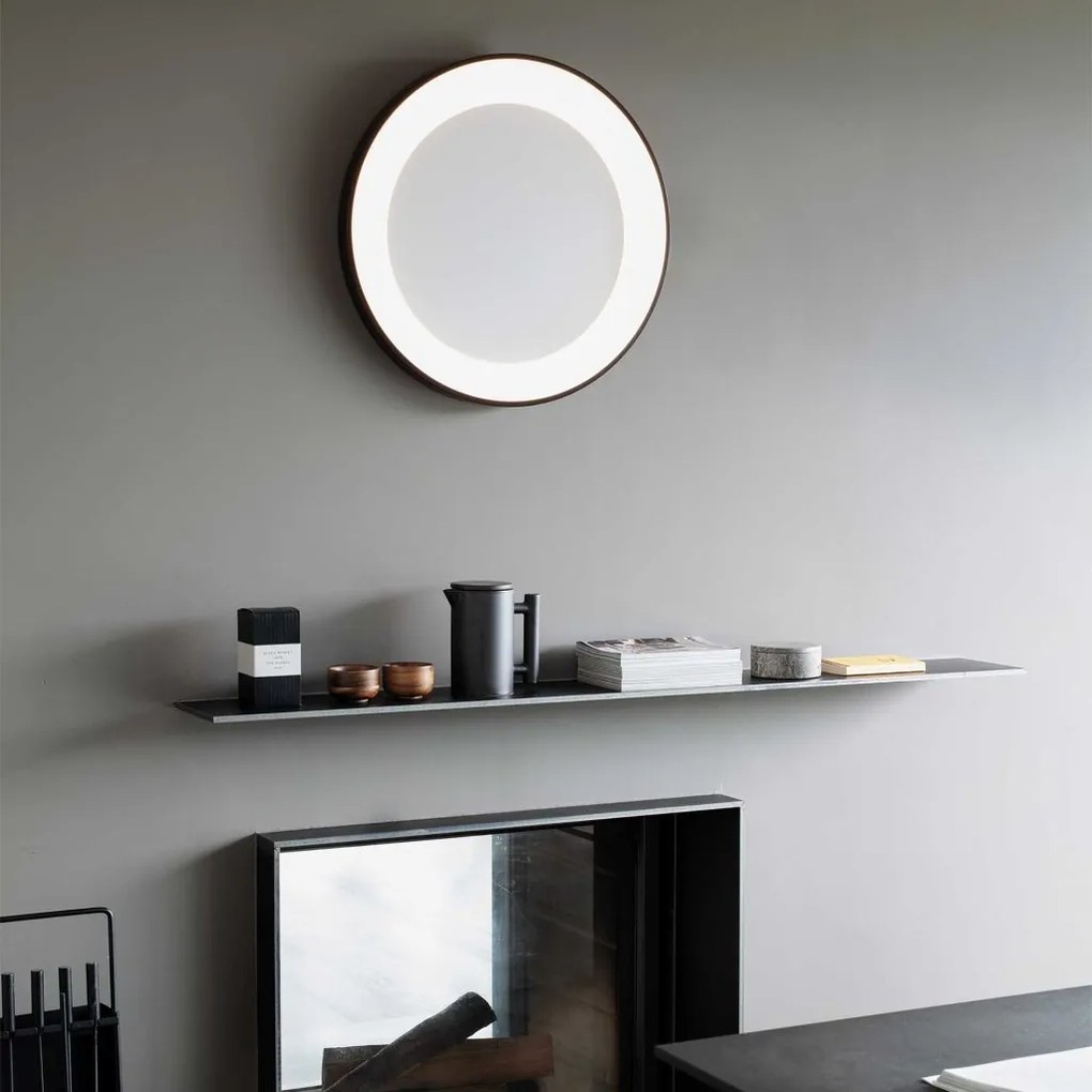 Plafoniera LED design circular Planet pl d60 negru
