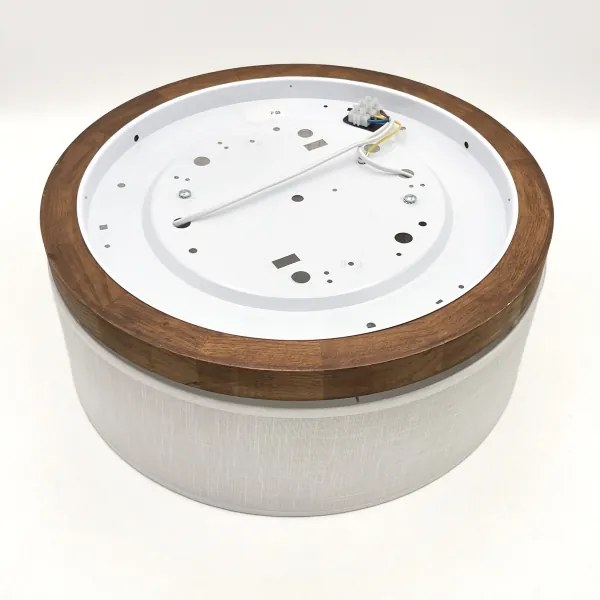 Plafonieră Brilagi BELLADONNA 2xE27/15W/230V d. 40 cm alb/stejar