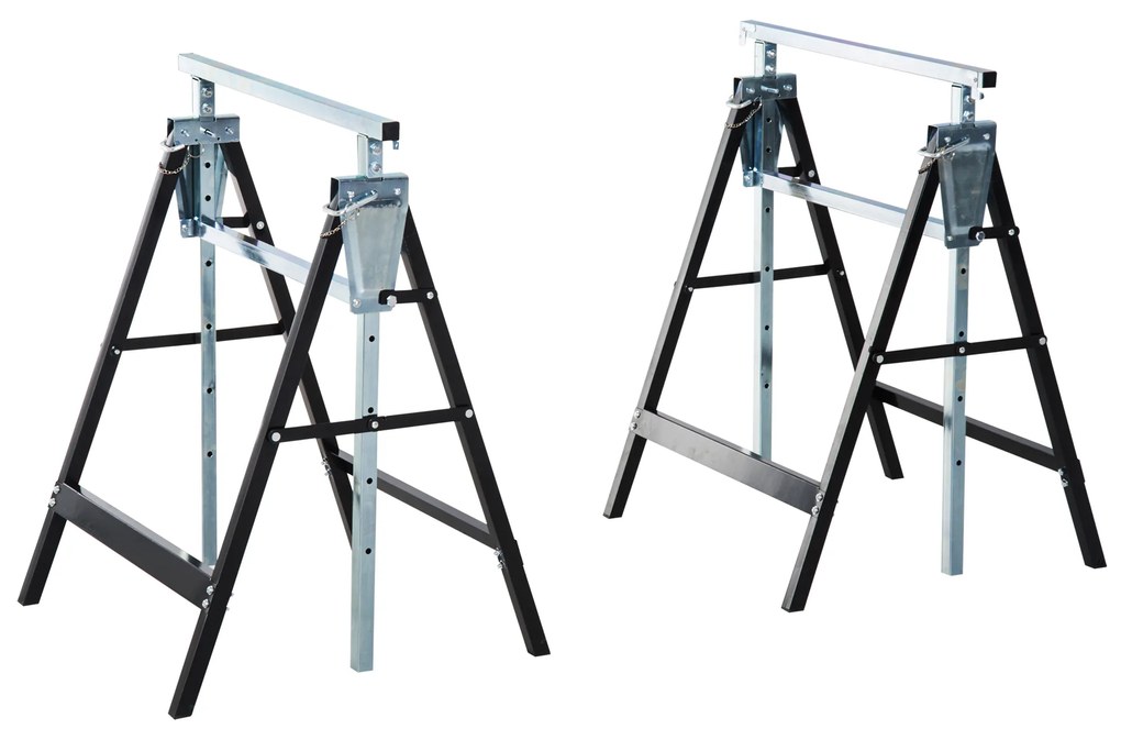 HOMCOM set suport de lucru, inaltime reglabila, 68x58x80 cm | Aosom Romania