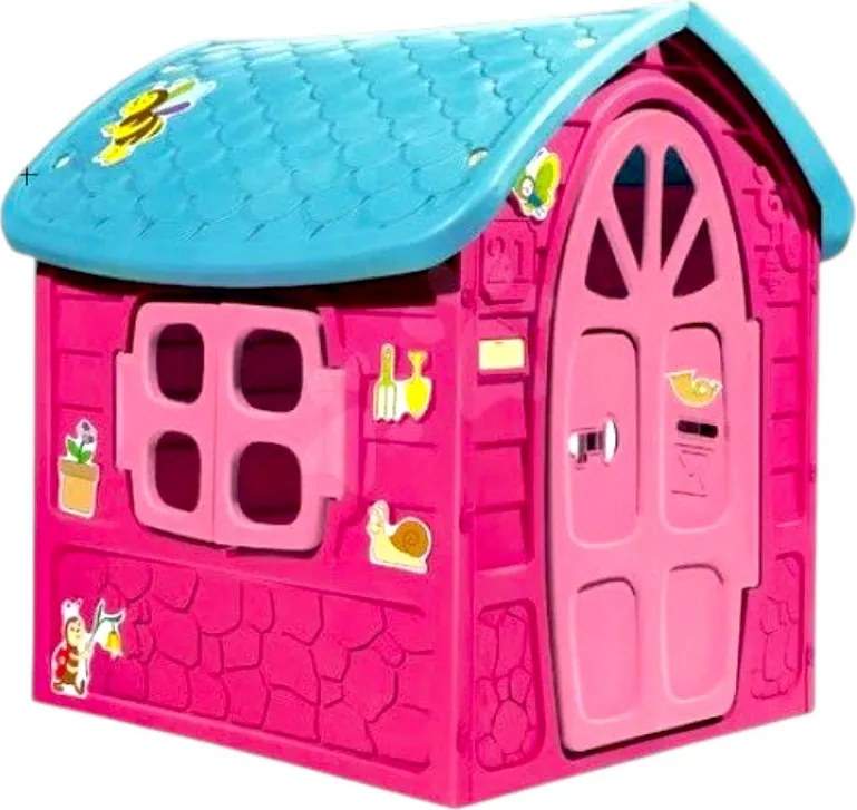 Casuta copii 120x113x111 cm Roz
