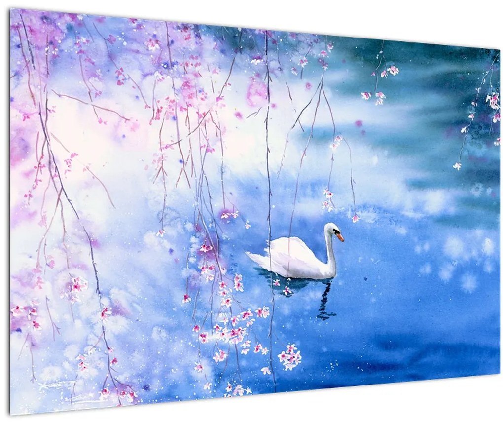 Tablou - Lacul magic (90x60 cm)