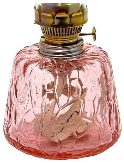 Lampă cu gaz lampant POLY 38 cm roz