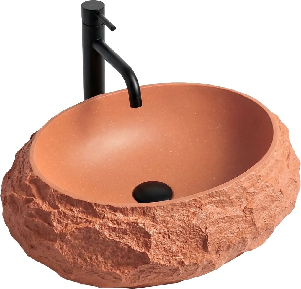 Lavoar pe blat Mika Terracotta