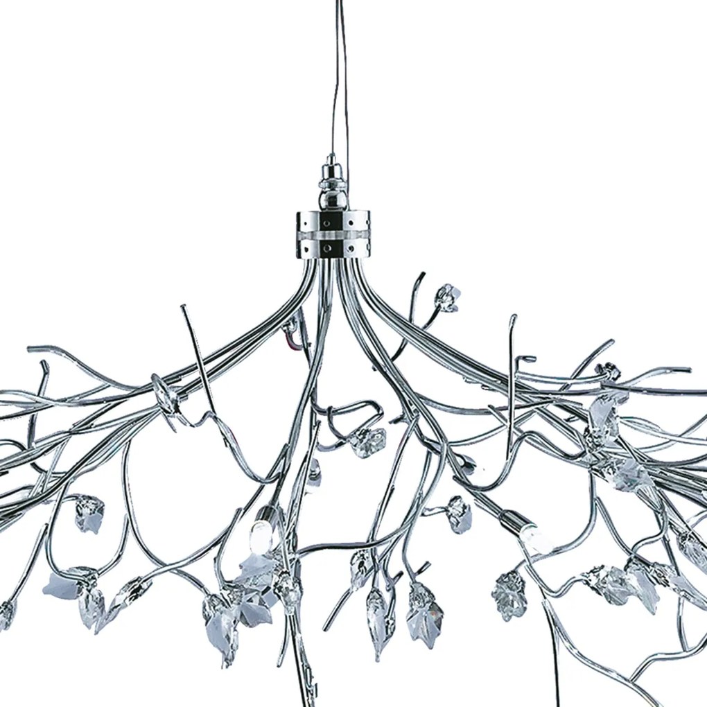 Lustra suspendata design floral Willow 8110-10CC SRT