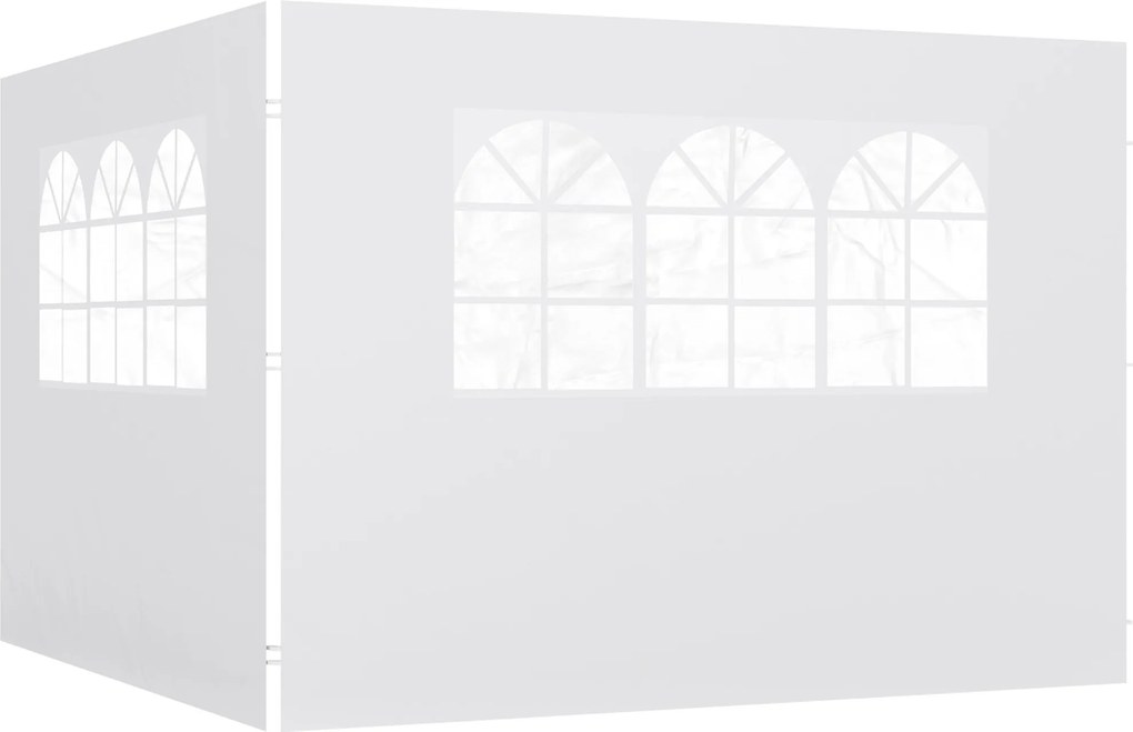 Outsunny Panouri Laterale pentru Foișor Pop-Up, 3x2m, Alb | Aosom Romania