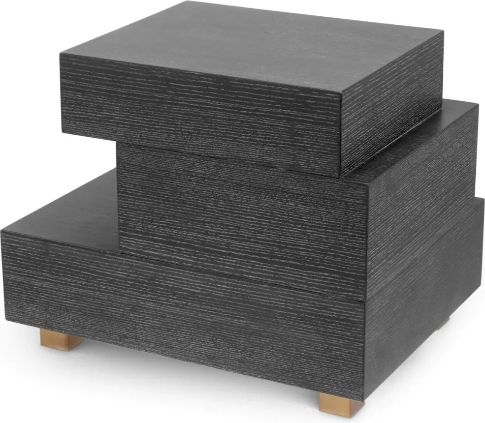 Noptiera design LUX, Furnir de stejar, Evendale, 119389 HZ