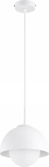 BRILAGI - Lampă suspendată cu cablu COSMO 1xE27/60W/230V Ø 18 cm albă