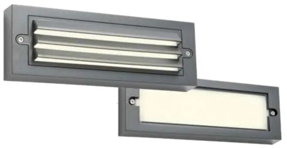 Aplică LED de exterior KRUP LED/6W/230V IP65 antracit Redo 90330