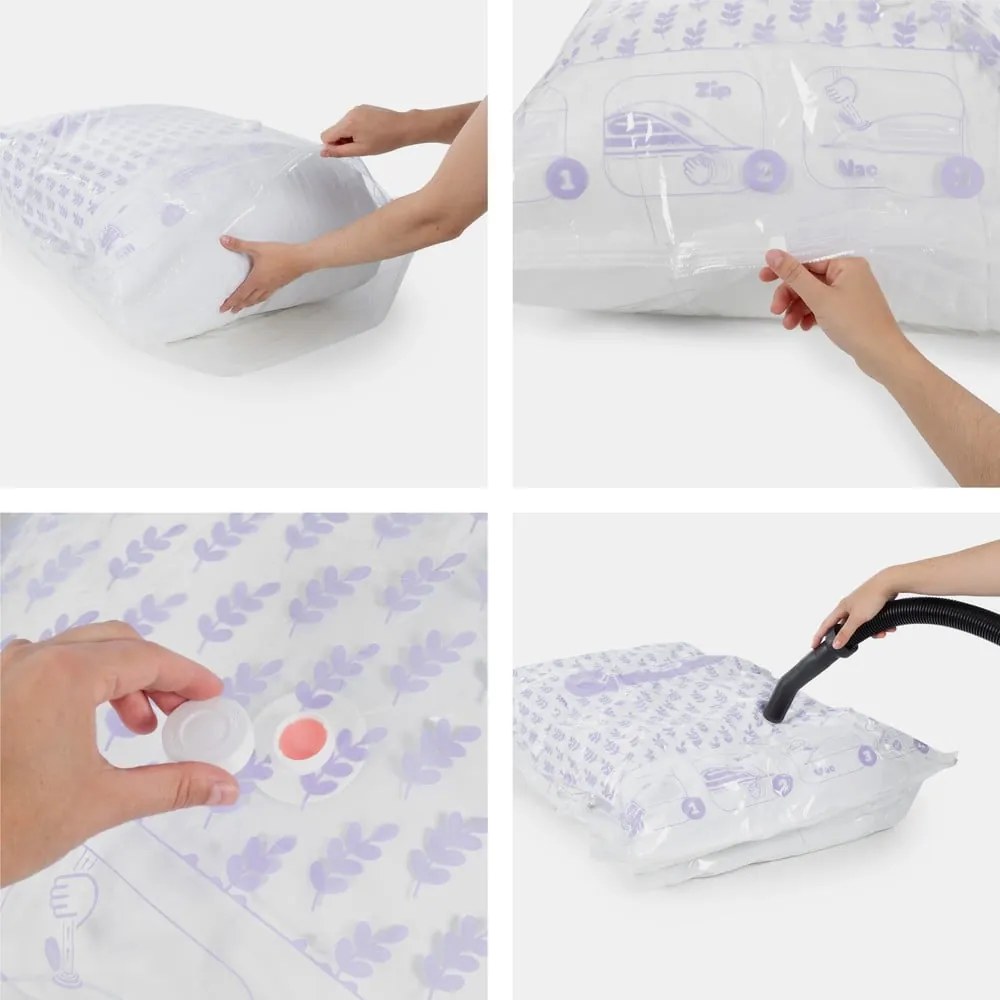 Saci de vidat 5 buc. Compress Lavender – Compactor