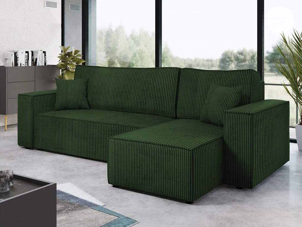 Colțar Kasuna (Verde închis) (cu sp. depozitare). Promo -17%. 1105104