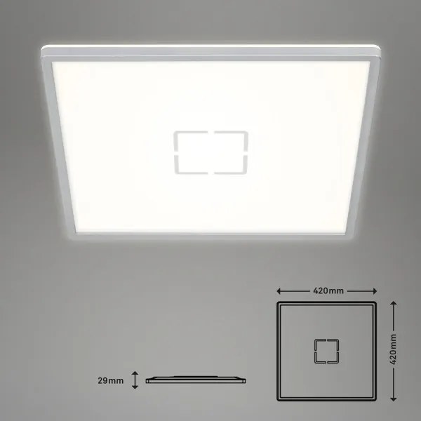 Plafonieră LED FREE LED/22W/230V 42x42 cm Briloner 3393-014