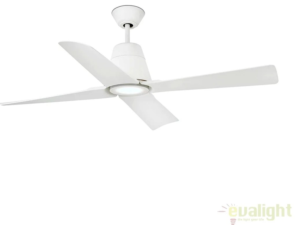 Ventilator de tavan cu telecomanda de exterior IP44 design modern TYPHOON alb