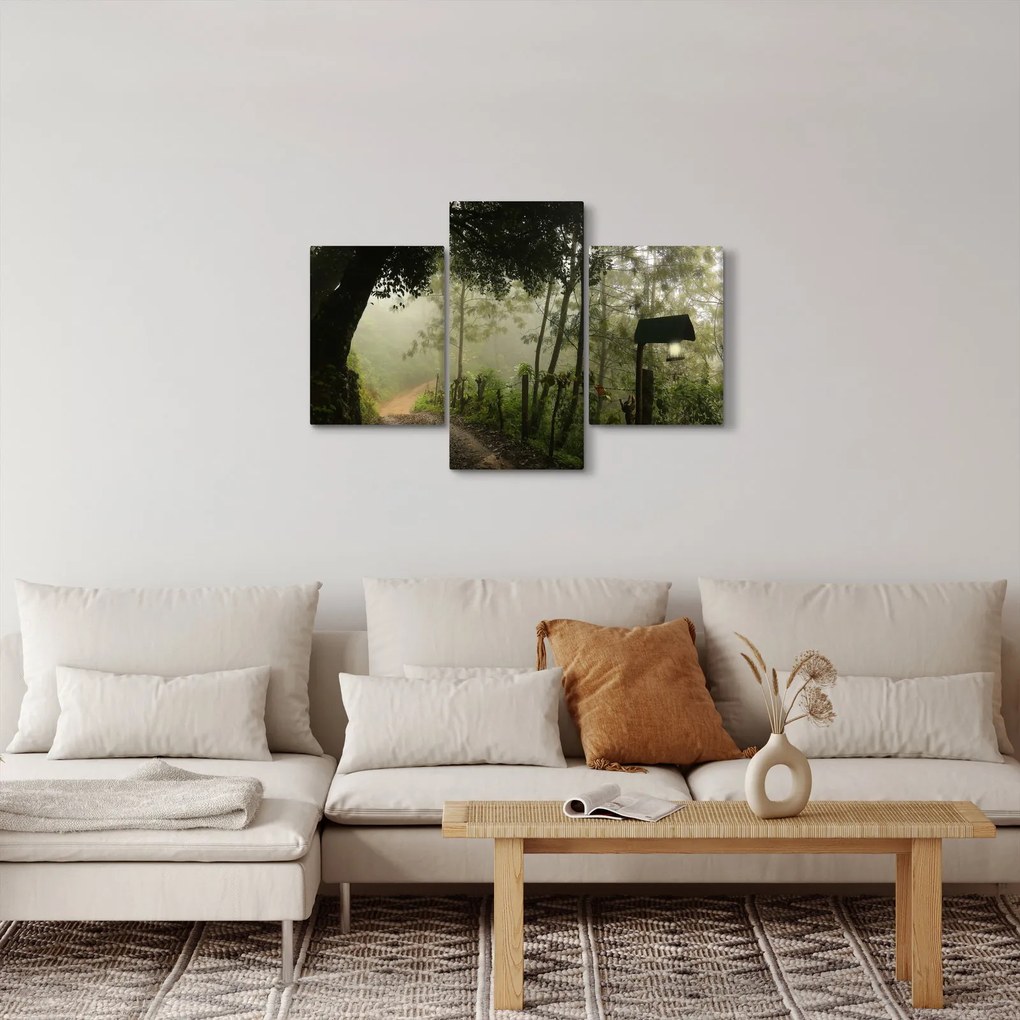 Tablou cu ceața de dimineața (90x60 cm)