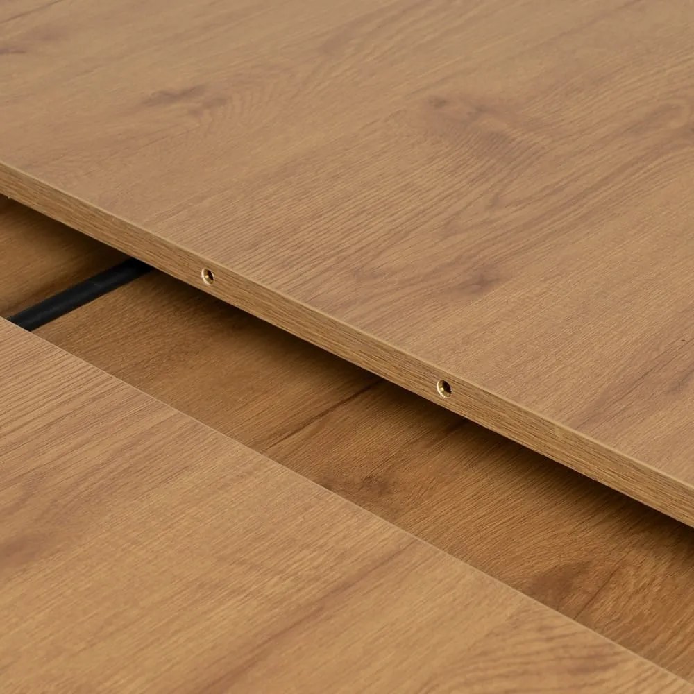 Masă de dining rotundă extensibilă cu blat suplimentar ø 120 cm Rocía – Ixia