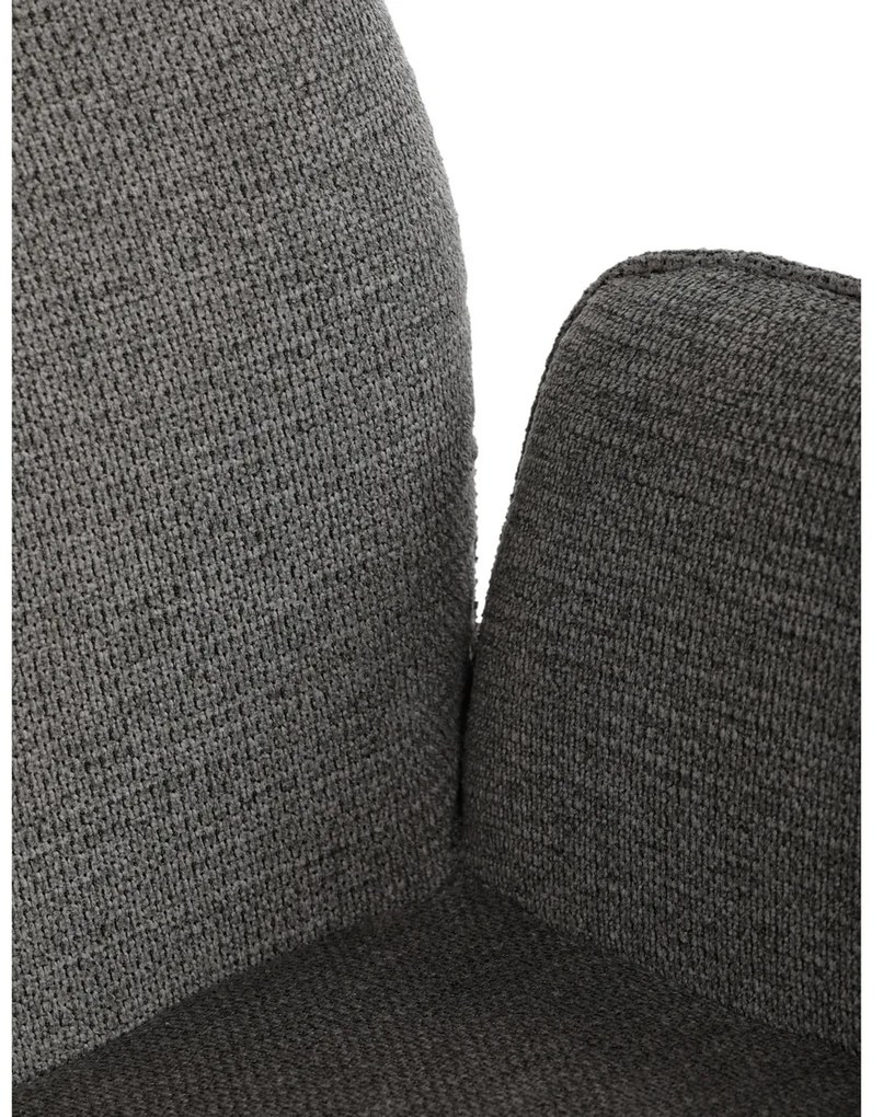 Scaun de sufragerie DCH-C2148 GREY2 cu materialimpermeabil