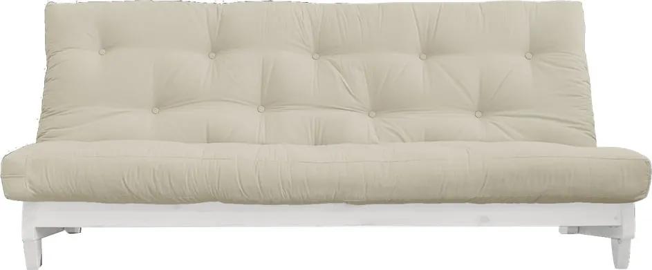 Canapea extensibilă Karup Design Fresh White/Beige