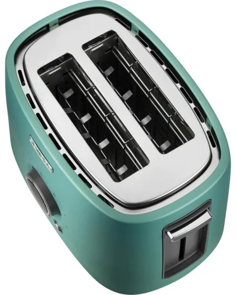 Sencor - Prăjitor de pâine cu 2 fante și încălzitor pentru chifle, 1000 W/230 V, culoare mentă