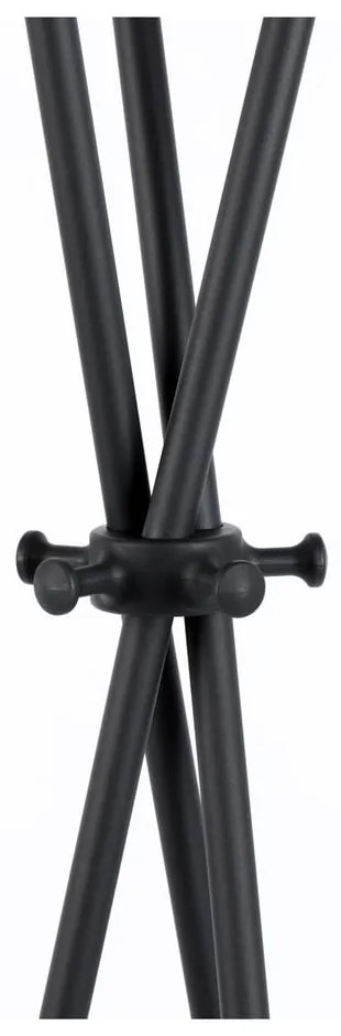 Cuier negru din oțel Darwin – White Label