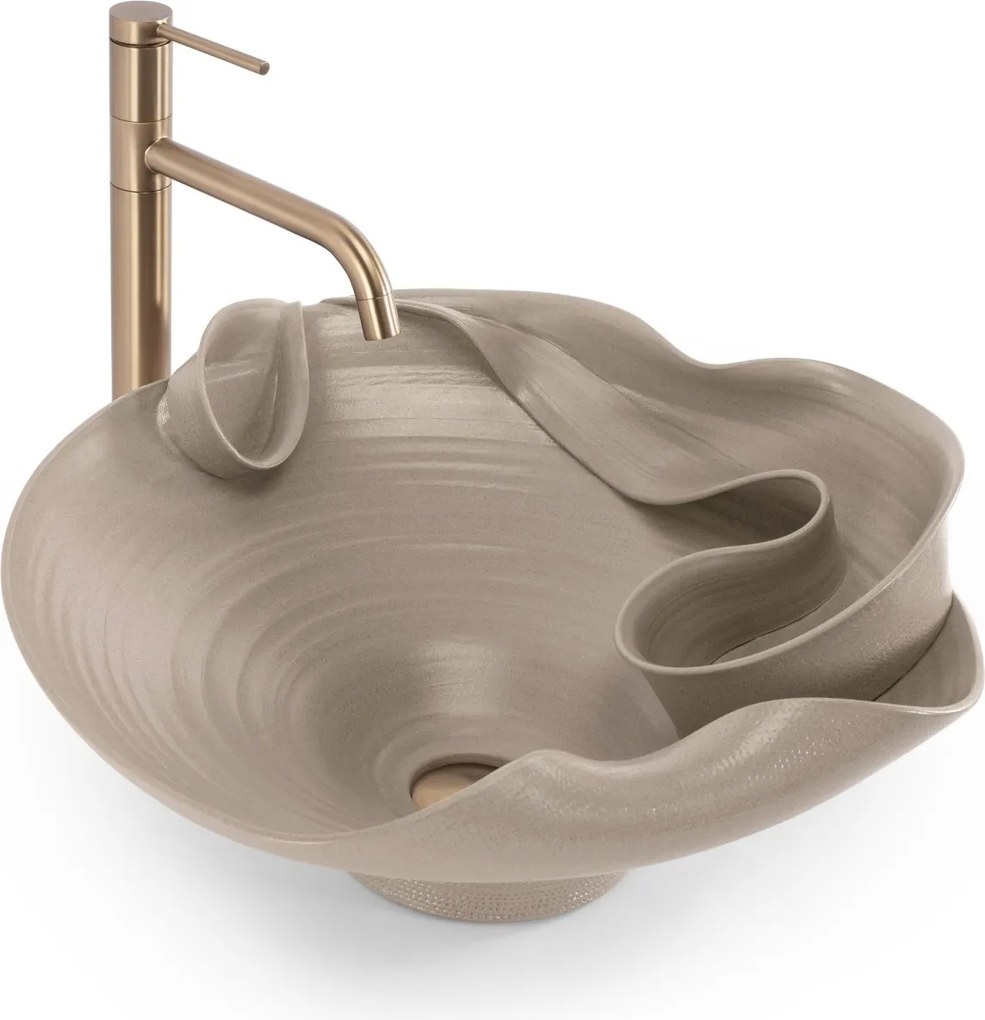 Lavoar ceramic pentru blat REA HM-12 Handmade ART