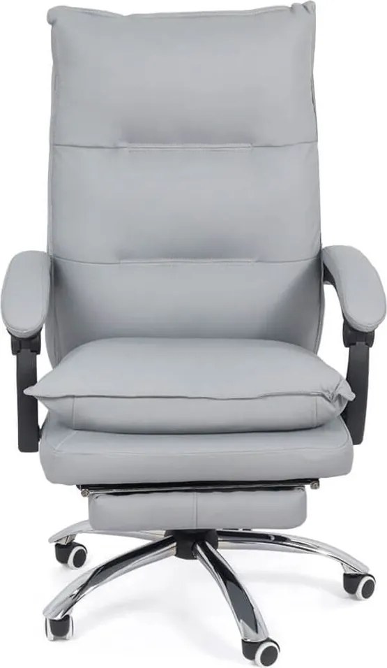 Scaun directorial cu suport de picioare si recliner OFF 419 gri