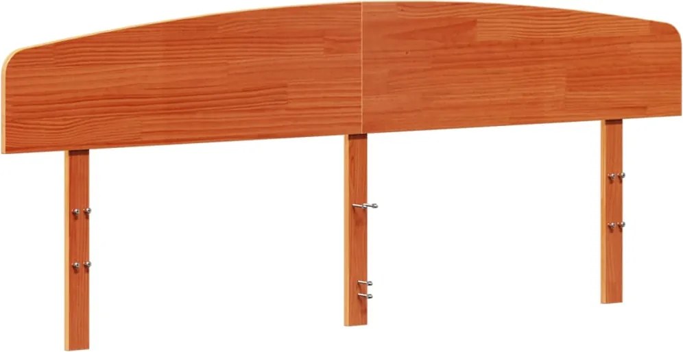 vidaXL Tăblie de pat, maro ceruit, 180 cm, lemn masiv de pin