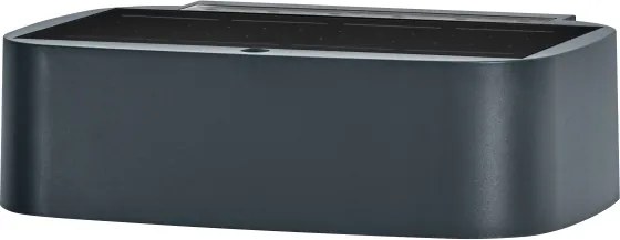 Osram - Aplica solară de perete ENDURA STYLE LED/7,6W/4,2V 2000 mAh IP65 antracit