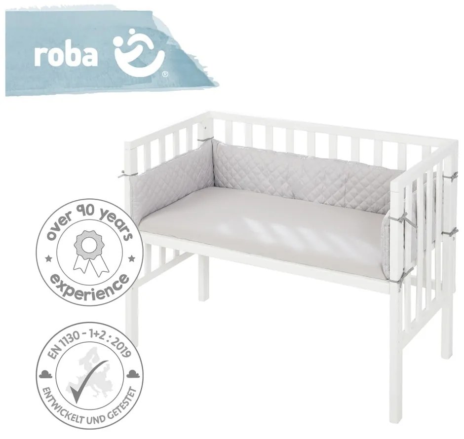 Pătuț alb 90x45 cm – Roba