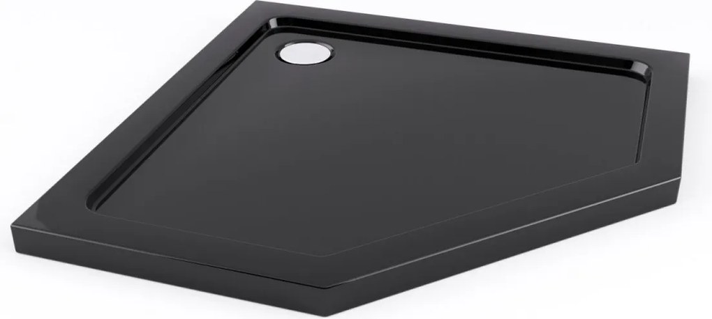 Cabina de dus DIAMOND BLACK MAT 80x80 cm