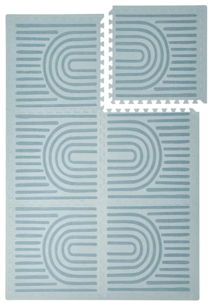 Covor puzzle nontoxic Linear Mineral