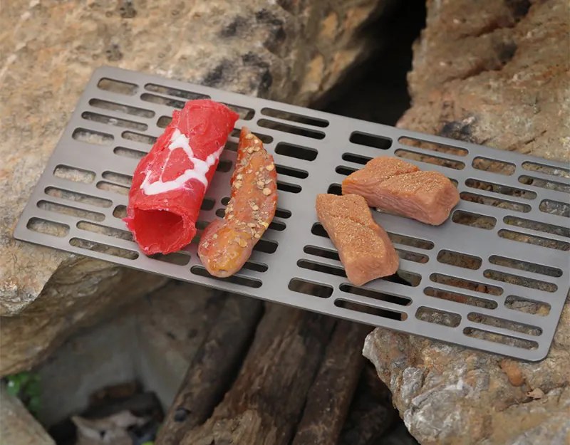 Grill din titan pentru grătar Ecotree