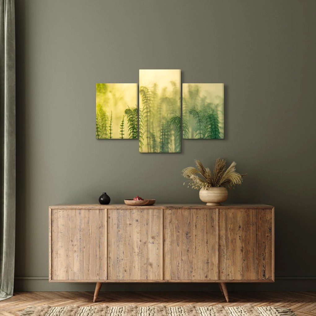 Tablou - Detaliu de primăvară natura cețoasă (90x60 cm)